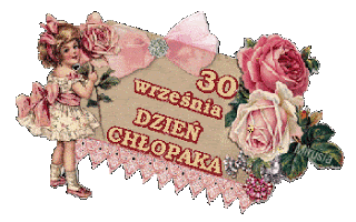 Dziewczynka z różami przypomina o dniu chłopaka